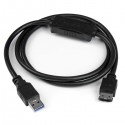 StarTech.com Cable de 91cm Adaptador USB 3.0 a eSATA para Di