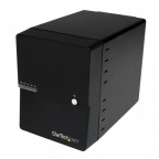 StarTech.com Caja Disco Duro Externo 4 Bahías de 3