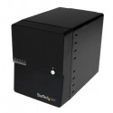 StarTech.com Caja Disco Duro Externo 4 Bahías de 3