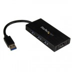 StarTech.com Adaptador Gráfico Externo Multimonitor USB 3.0 