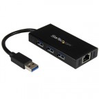 StarTech.com Hub USB 3.0 de Aluminio con Cable - Concentrado