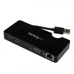 StarTech.com Mini Estación de Conexión USB 3.0 con HDMI o VG