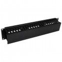 Startech.com 2u Covered Cable Duct - Accs