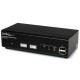 StarTech.com Switch Conmutador KVM de 2 Puertos VGA con Tecn