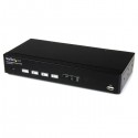 StarTech.com Switch Conmutador KVM de 4 Puertos DVI con Tecn