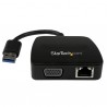 StarTech.com Mini Replicador de Puertos Universal USB 3.0 co