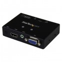 StarTech.com Switch Conversor 2x1 VGA + HDMI a con Conmutado