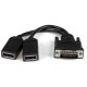 StarTech.com Cable Adaptador de 20cm DMS59 a DisplayPort Dob