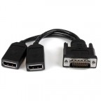Startech.com 8in Dms-59 To Dual Displayport Cabl