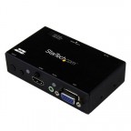 StarTech.com Switch Conversor 2x1 VGA + HDMI a con Conmutado