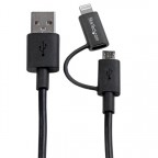 Startech.com Lightning Or Micro Usb To Usb Cabl