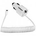 StarTech.com Cargador USB de 2 Puertos para Coche con Cable 