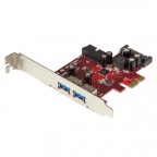 StarTech.com Adaptador tarjeta PCI Express de 2 puertos exte