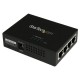 StarTech.com Inyector de Alimentación PoE Power over Etherne