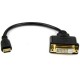 StarTech.com Adaptador Cable Conversor de 20cm Mini HDMI a D