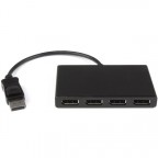 StarTech.com Splitter Multiplicador DP a 4 puertos DisplayPo