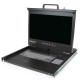 StarTech.com Consola KVM 1U con hub USB 2.0 y pantalla de 17