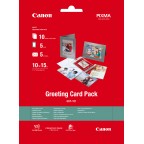 Canon Greeting Card Pack 10x15 10 Sh Supl