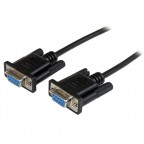 StarTech.com Cable de 1m Nulo Módem Serie RS232 DB9 - Hembra