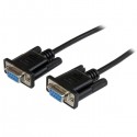 StarTech.com Cable de 1m Nulo Módem Serie RS232 DB9 - Hembra