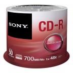 Sony Cdr Spindle 50pk Supl