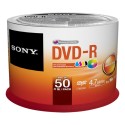 Sony Dvd-r 16xinkjet Print Spindle Supl