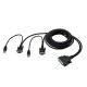Belkin OmniView™ ENTERPRISE Series Dual-Port USB KVM Cable