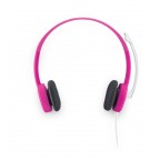 Logitech Stereo Headset H150 Cranberry Accs